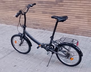 Bicicleta Plegable Moma Street 20 Gris