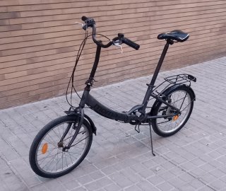 Bicicleta Plegable Moma Street 20 Gris
