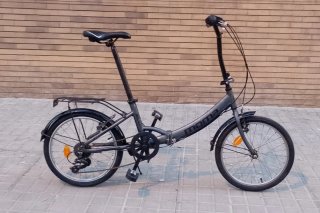 Bicicleta Plegable Moma Street 20 Gris