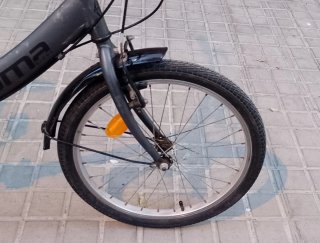Bicicleta Plegable Moma Street 20 Gris
