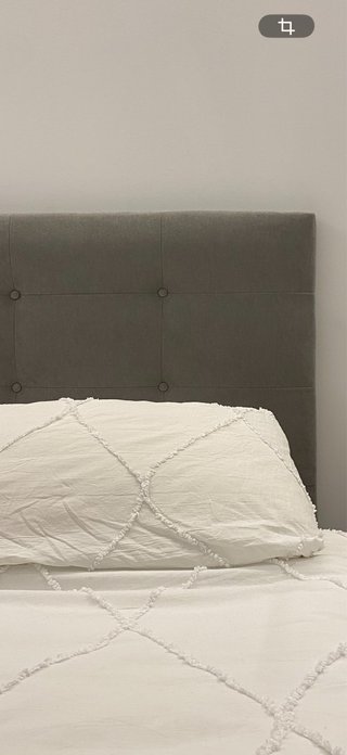 Cabecero DHOME capitoné gris 160x120cm