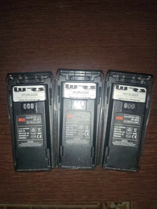 3 Baterías Aria AP-4970 para Motorola Walkie Talki