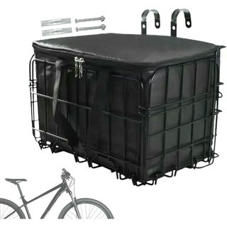 Cesta Plegable para Bicicleta con Bolsa Interior