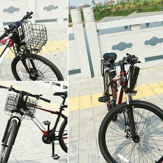Cesta Plegable para Bicicleta con Bolsa Interior