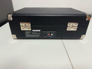 Tocadiscos Portátil Poss Negro