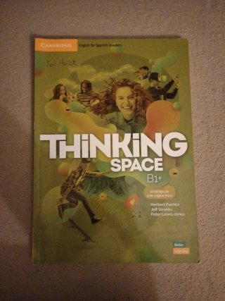 Thinking Space B1+ Workbook with Digital Pack