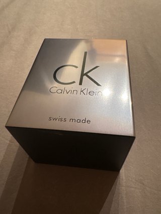 Reloj Calvin Klein Mujer Negro/Plateado