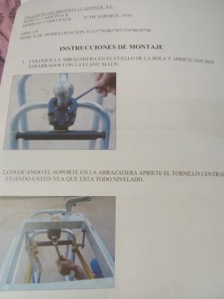 Remolque perros suspendido