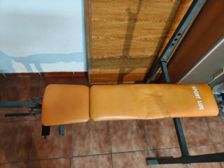 Banco de pesas ajustable
