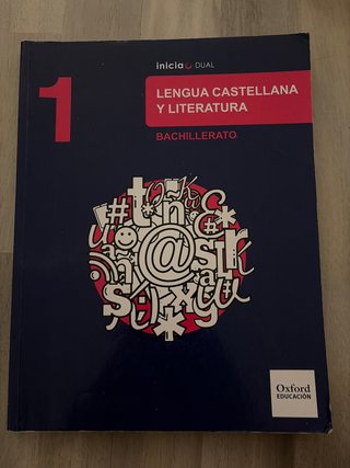 Lengua castellana y literatura 1 Bachillerato
