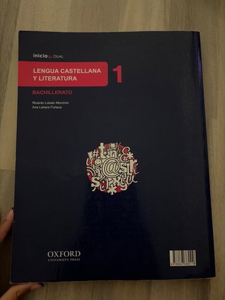 Lengua castellana y literatura 1 Bachillerato