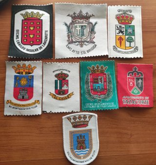 Parches souvenir ciudades España