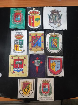 Parches souvenir ciudades España