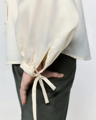 Camisa Milano Talla S Beige