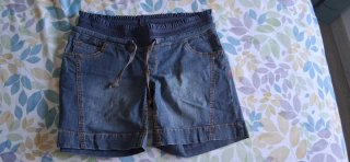 Pantalones vaqueros premamá azules
