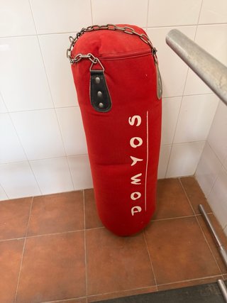 Saco de boxeo Domyos rojo