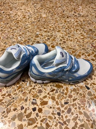 Zapatillas Asics Niños Azul/Morado Nuevas