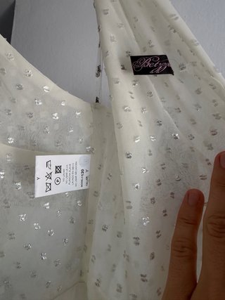 Mono Betzzia T42 Blanco Halter Palazz NUEVO