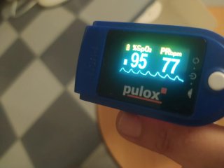 Pulsioxímetro Pulox PO-200  Medidor de oxigeno