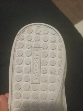 Zapatillas Lacoste Blancas y Verdes originales
