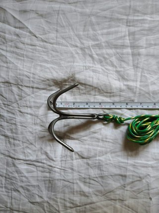 Gato Gancho Acero con Cuerda - Ancla grappin