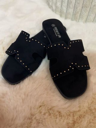 Sandalias planas , preguntar