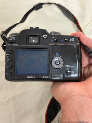 Cámara Sony A100