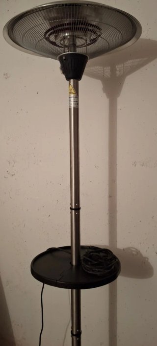 Estufa Eléctrica Exterior Tipo Seta