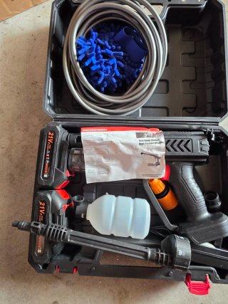 Hidrolimpiadora Portátil 21V a Batería