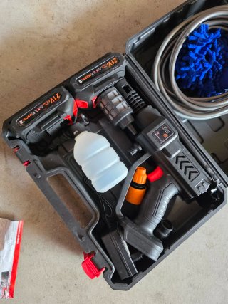 Hidrolimpiadora Portátil 21V a Batería