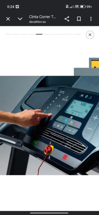Cinta de Correr Decathlon domyos t900