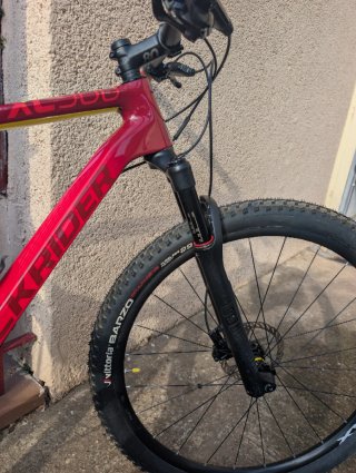 Bicicleta MTB XC900 Roja L
