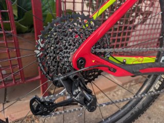 Bicicleta MTB XC900 Roja L