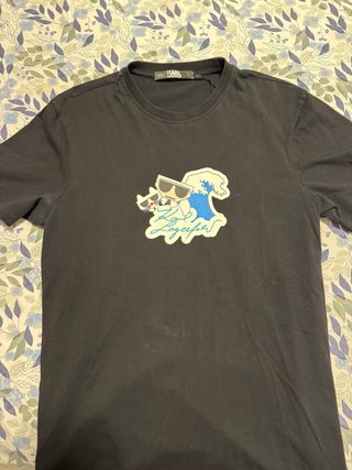 Camiseta Karl Lagerfeld Gato Ola