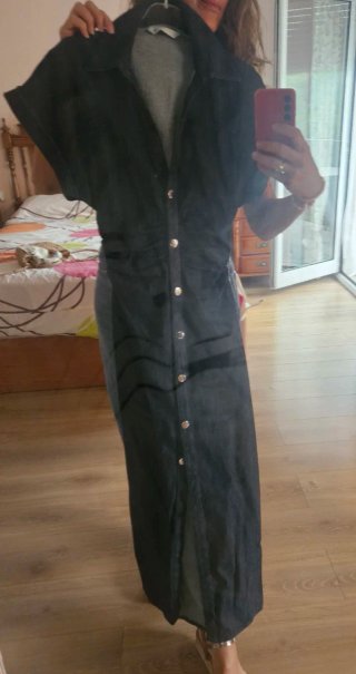 Vestido vaquero Zara