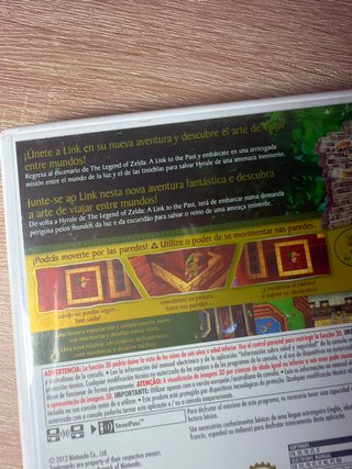 🇪🇸 Zelda: A Link Between Worlds - Nintendo 3DS