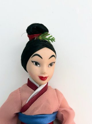 Muñeca Mulan Disney Vintage Cerámica