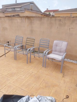 Mesa y 4 Sillas Terraza