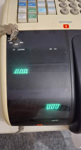 Caja Registradora Olivetti ECR 7700 Plus