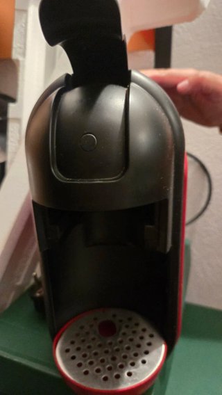 Cafetera Qilive Negra y Roja