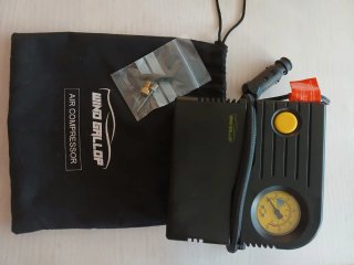 Inflador y medidor de neumáticos Wind Gallop