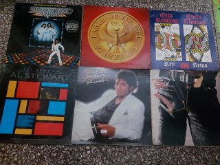 Lote coleccion Vinilos Pop Rock: Sardou, Mecano