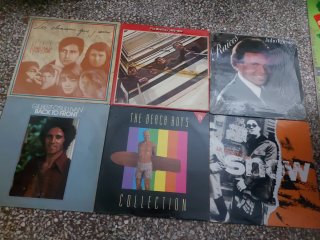 Lote coleccion Vinilos Pop Rock: Sardou, Mecano