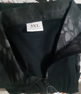 Divisa completa mim python  black tg 3XL
