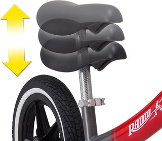Bicicleta Equilibrio Radio Flyer Roja Para Niños