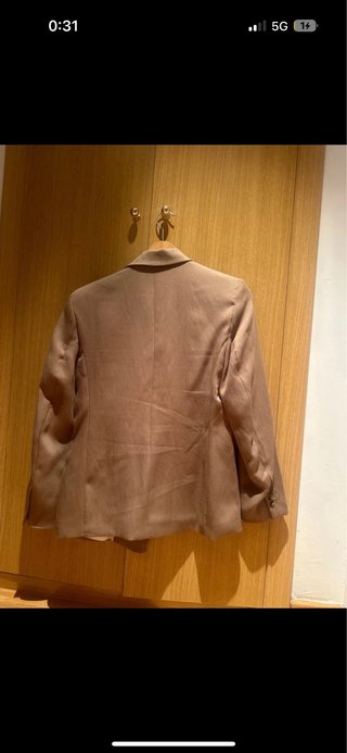 Blazer H&M Beige Talla 36 Mujer