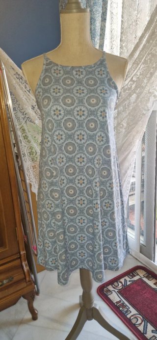 Vestido Tramas estampado S