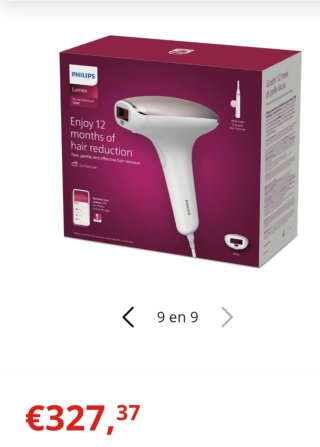 Philips Lumea IPL Hair Removal 7000