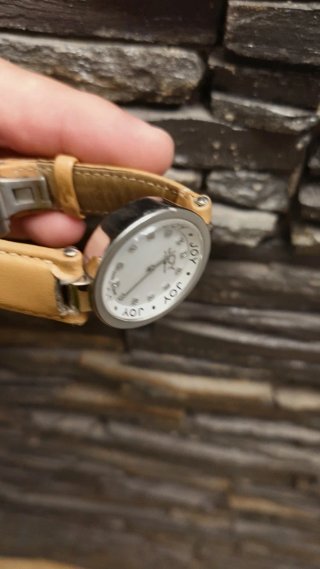 Reloj Joy Original Blanco y Dorado