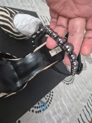 Zapatos de tacón Ezzio estampado cebra